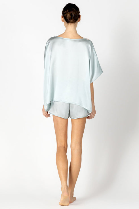 NK Imode Agatha Nostalgia Kaftan Top And Short Silk Set